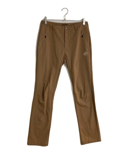 MAMMUT（マムート）MAMMUT (マムート) トレッカーズ 3.0 ソフトシェル パンツ アジアンフィット ブラウン サイズ:M 未使用品の古着・服飾アイテム