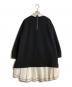 JILL STUART (ジルスチュアート) ボンディング ジャージ ミニワンピース ブラック サイズ:２ 未使用品：8000円