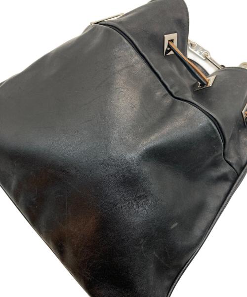 GUCCI（グッチ）GUCCI (グッチ) ショルダーバッグ ブラックの古着・服飾アイテム