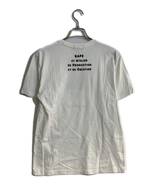 A BATHING APE（アベイシングエイプ）A BATHING APE (アベイシングエイプ) A.P.C. (アーペーセー) APC BABYMILO THEE/アーぺーセーベイビーマイロズィー ホワイト サイズ:Sの古着・服飾アイテム