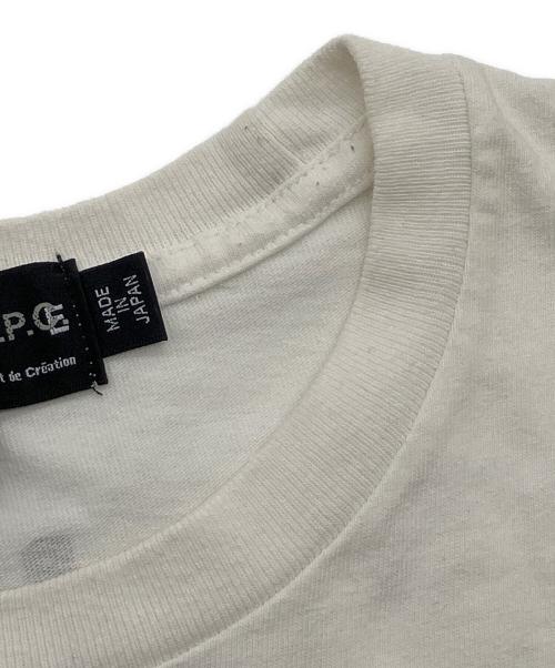 A BATHING APE（アベイシングエイプ）A BATHING APE (アベイシングエイプ) A.P.C. (アーペーセー) APC BABYMILO THEE/アーぺーセーベイビーマイロズィー ホワイト サイズ:Sの古着・服飾アイテム
