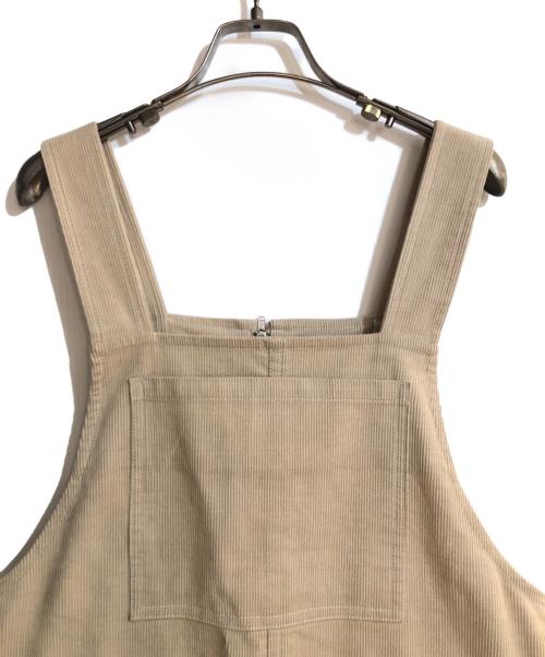 A.P.C.（アーペーセー）A.P.C. (アーペーセー) コーデュロイ サロペット ベージュ サイズ:Sの古着・服飾アイテム