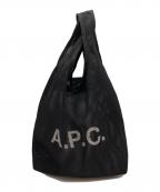 A.P.C.アーペーセー）の古着「メッシュトートバッグ」｜ブラック