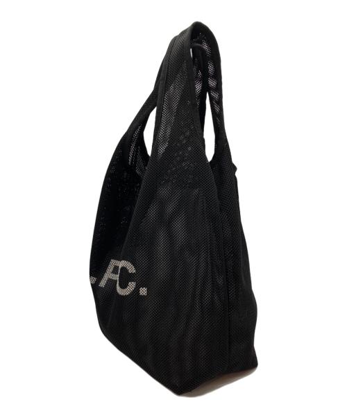 A.P.C.（アーペーセー）A.P.C. (アーペーセー) メッシュトートバッグ ブラックの古着・服飾アイテム