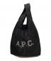 A.P.C.（アーペーセー）の古着「メッシュトートバッグ」｜ブラック