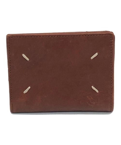 Maison Margiela 11（メゾンマルジェラ 11）Maison Margiela 11 (メゾンマルジェラ 11) フリップフラップウォレット ブラウンの古着・服飾アイテム