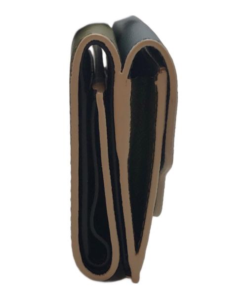 MARNI（マルニ）MARNI (マルニ) SQUARE WALLET/スクエアウォレット グリーンの古着・服飾アイテム