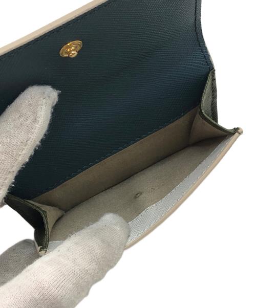 MARNI（マルニ）MARNI (マルニ) SQUARE WALLET/スクエアウォレット グリーンの古着・服飾アイテム