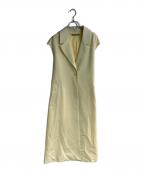 theory luxeセオリーリュクス）の古着「Vimont Joen/ロングジレ」｜ベージュ