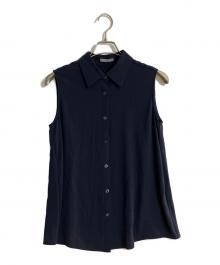 theory luxe（セオリーリュクス）の古着「FLOW ZATIE BLOUSE」｜ネイビー