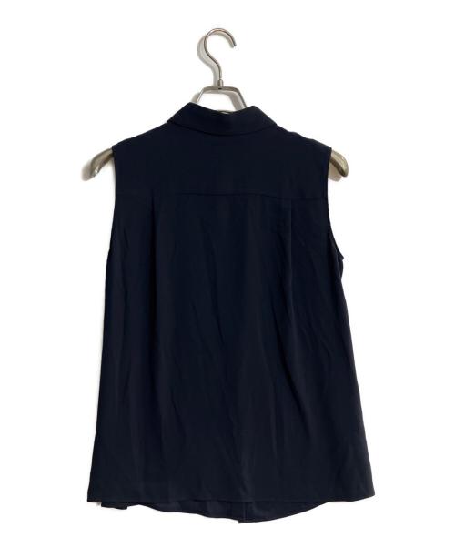 theory luxe（セオリーリュクス）theory luxe (セオリーリュクス) FLOW ZATIE BLOUSE ネイビー サイズ:Mの古着・服飾アイテム
