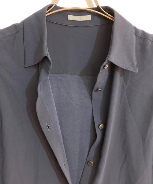 theory luxe（セオリーリュクス）theory luxe (セオリーリュクス) FLOW ZATIE BLOUSE ネイビー サイズ:Mの古着・服飾アイテム