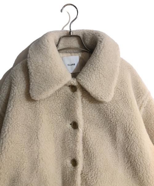 CLANE（クラネ）CLANE (クラネ) RIDGE PACKET BOA OVER COAT ベージュ サイズ:2 未使用品の古着・服飾アイテム