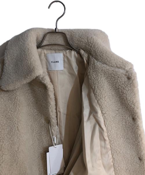 CLANE（クラネ）CLANE (クラネ) RIDGE PACKET BOA OVER COAT ベージュ サイズ:2 未使用品の古着・服飾アイテム