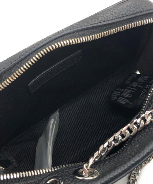 LACOSTE（ラコステ）LACOSTE (ラコステ) CROCO CRAW ボックスショルダーバッグ/クロコクルー ブラックの古着・服飾アイテム