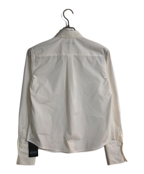 anuans（アニュアンス）anuans (アニュアンス) アクセディティールシャツ ホワイト サイズ:FREE 未使用品の古着・服飾アイテム