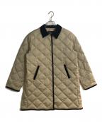 anuans×TAIONアニュアンス×タイオン）の古着「テントシルエットキルティングコート」｜ベージュ