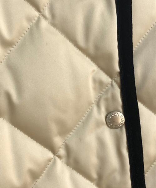 anuans（アニュアンス）anuans (アニュアンス) TAION (タイオン) テントシルエットキルティングコート ベージュ サイズ:Freeの古着・服飾アイテム