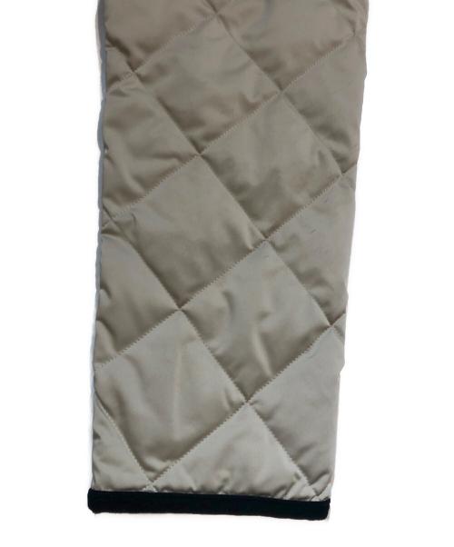 anuans（アニュアンス）anuans (アニュアンス) TAION (タイオン) テントシルエットキルティングコート ベージュ サイズ:Freeの古着・服飾アイテム