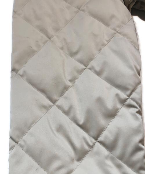 anuans（アニュアンス）anuans (アニュアンス) TAION (タイオン) テントシルエットキルティングコート ベージュ サイズ:Freeの古着・服飾アイテム