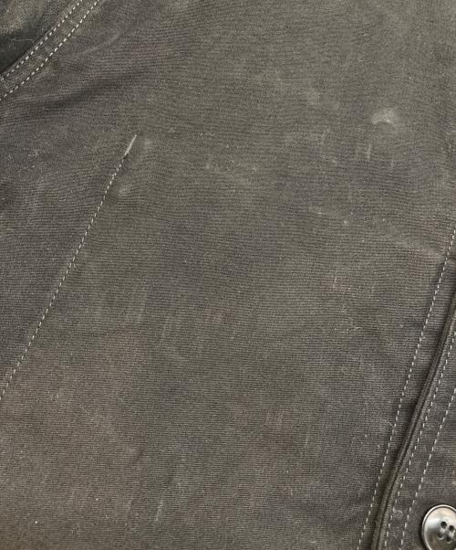 F.O.B FACTORY（エフオービー ファクトリー）F.O.B FACTORY (エフオービー ファクトリー) フレンチ モールスキン ジャケット ブラック サイズ:4の古着・服飾アイテム