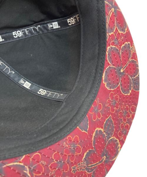 stussy（ステューシー）stussy (ステューシー) New Era (ニューエラ) キャップ レッド サイズ:7 3/8の古着・服飾アイテム