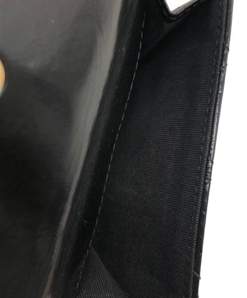 CHANEL（シャネル）CHANEL (シャネル) マトラッセ スモール フラップコンパクトウォレット ブラックの古着・服飾アイテム