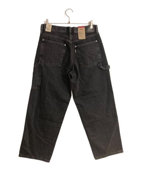 LEVI'S（リーバイス）LEVI'S (リーバイス) バギーデニムパンツ ブラック サイズ:W32×L30 未使用品の古着・服飾アイテム