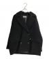 JOURNAL STANDARD relume（ジャーナルスタンダード レリューム）の古着「尾州ウールショートPコート」｜ブラック