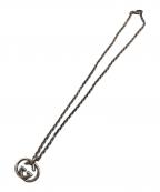 GUCCIグッチ）の古着「インターロッキンGネックレス」｜シルバー