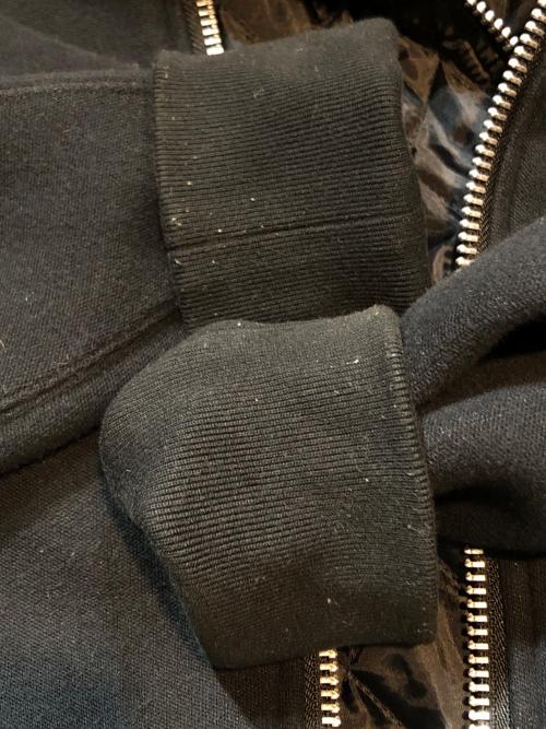 sacai（サカイ）sacai (サカイ) スポンジスウェットライダースジャケット ネイビー サイズ:不明の古着・服飾アイテム