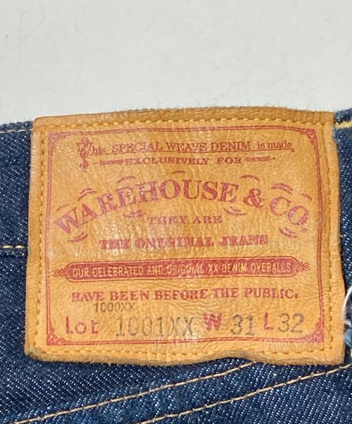 WAREHOUSE（ウエアハウス）WAREHOUSE (ウエアハウス) 1947MODEL ONE WASH Denim Pants/1947モデルワンウォッシュデニムパンツ インディゴ サイズ:W31×L32の古着・服飾アイテム