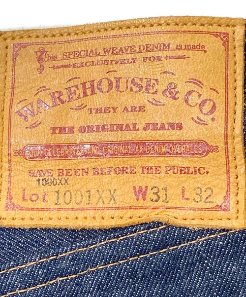 WAREHOUSE（ウエアハウス）WAREHOUSE (ウエアハウス) 1001XXデニムパンツ インディゴ サイズ:W31×L32の古着・服飾アイテム