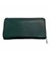 SONNE (ゾンネ) シープレザーウォレット グリーン：6000円