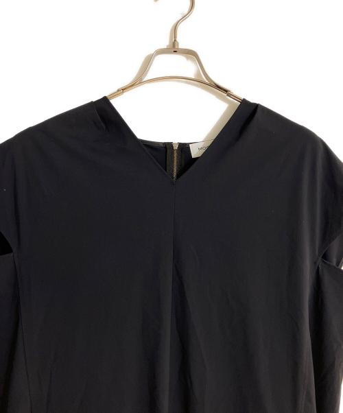MOGA（モガ）MOGA (モガ) ２WAYトリコットVネックワンピース ブラック サイズ:2の古着・服飾アイテム