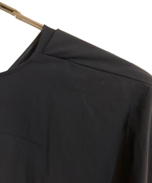 MOGA（モガ）MOGA (モガ) ２WAYトリコットVネックワンピース ブラック サイズ:2の古着・服飾アイテム