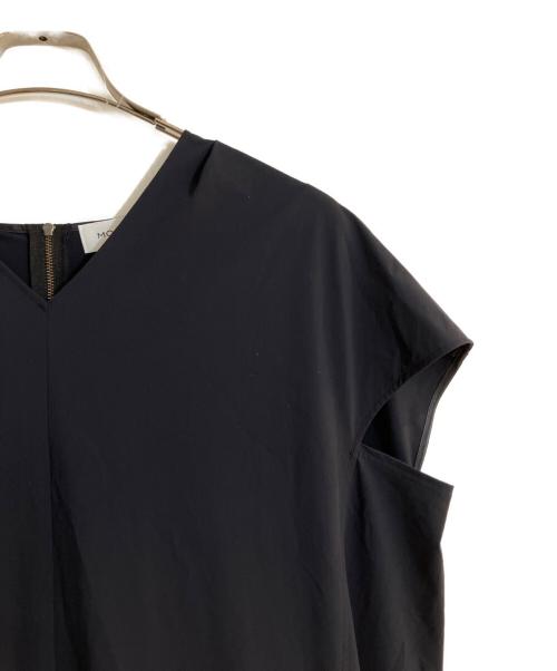 MOGA（モガ）MOGA (モガ) ２WAYトリコットVネックワンピース ブラック サイズ:2の古着・服飾アイテム