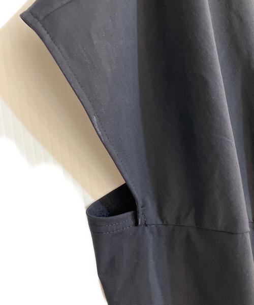 MOGA（モガ）MOGA (モガ) ２WAYトリコットVネックワンピース ブラック サイズ:2の古着・服飾アイテム
