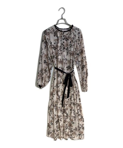 DRESSTERIOR（ドレステリア）DRESSTERIOR (ドレステリア) ヴィンテージフラワープリントワンピース ピンク サイズ:38の古着・服飾アイテム