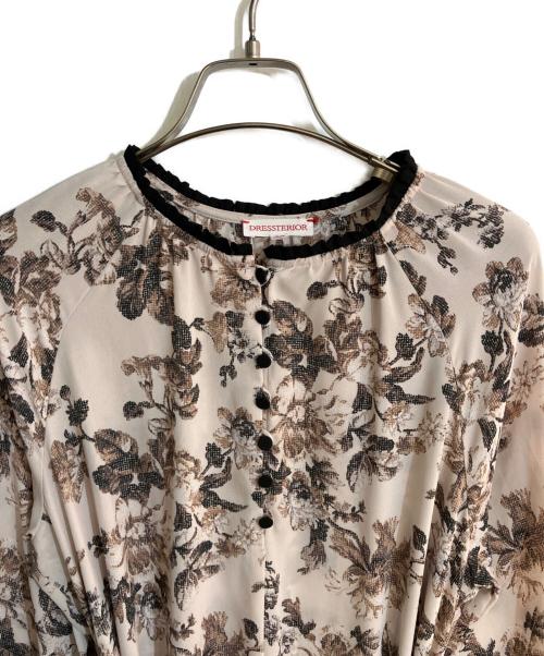 DRESSTERIOR（ドレステリア）DRESSTERIOR (ドレステリア) ヴィンテージフラワープリントワンピース ピンク サイズ:38の古着・服飾アイテム