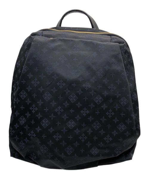 russet（ラシット）russet (ラシット) ファンクションリュックサック ネイビーの古着・服飾アイテム