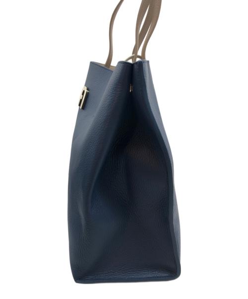 FURLA（フルラ）FURLA (フルラ) ソフィアトートバッグ ブルーの古着・服飾アイテム