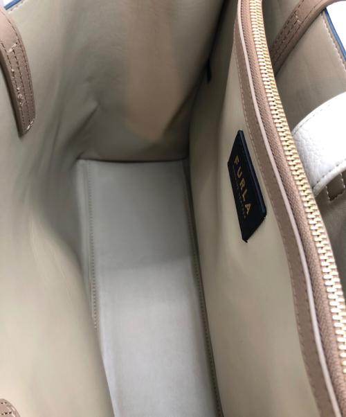 FURLA（フルラ）FURLA (フルラ) ソフィアトートバッグ ブルーの古着・服飾アイテム