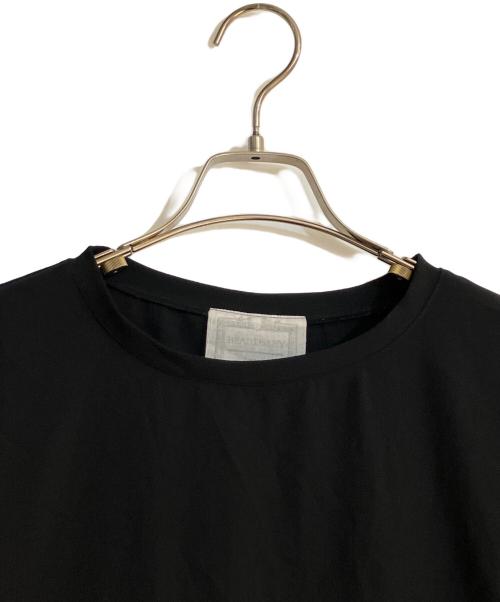 BEARDSLEY（ビアズリー）BEARDSLEY (ビアズリー) ストレッチジョーゼットブラウス ブラック サイズ:FREEの古着・服飾アイテム