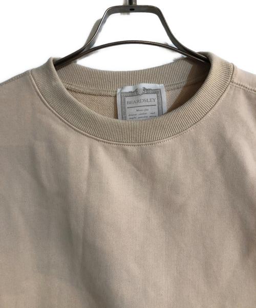 BEARDSLEY（ビアズリー）BEARDSLEY (ビアズリー) BA刺繍入りドルマントレーナー ベージュ サイズ:FREEの古着・服飾アイテム