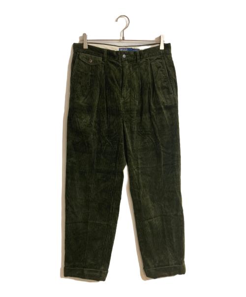 POLO RALPH LAUREN（ポロ・ラルフローレン）POLO RALPH LAUREN (ポロ・ラルフローレン) THE WHITMAN PANT/ザホワイトマンパンツ グリーン サイズ:W32×L32の古着・服飾アイテム