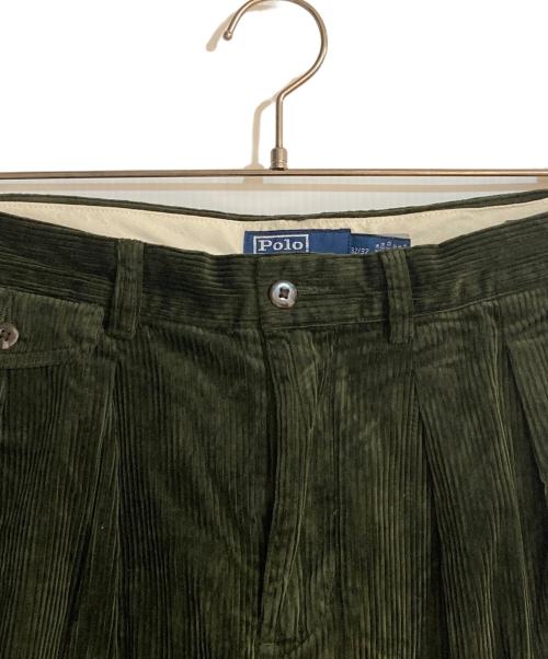 POLO RALPH LAUREN（ポロ・ラルフローレン）POLO RALPH LAUREN (ポロ・ラルフローレン) THE WHITMAN PANT/ザホワイトマンパンツ グリーン サイズ:W32×L32の古着・服飾アイテム