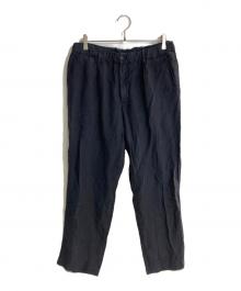 BRIGLIA 1949×BEAMS（ブリリア 1949×ビームス）の古着「リネンイージーパンツ」｜ネイビー