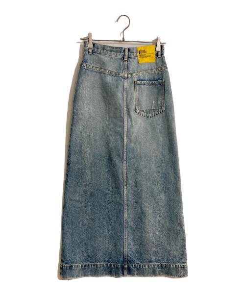 DOUBLE STANDARD（ダブルスタンダード）DOUBLE STANDARD (ダブルスタンダード) スリットデニムスカート インディゴ サイズ:36の古着・服飾アイテム