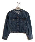 Calvin Klein Jeansカルバンクラインジーンズ）の古着「カラーレストラッカージャケット」｜インディゴ